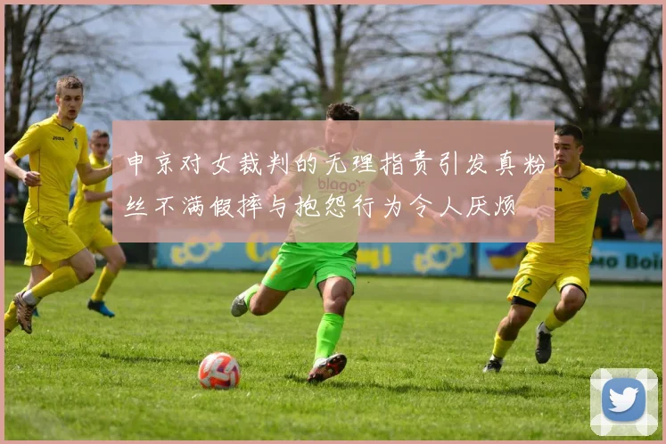 申京对女裁判的无理指责引发真粉丝不满假摔与抱怨行为令人厌烦